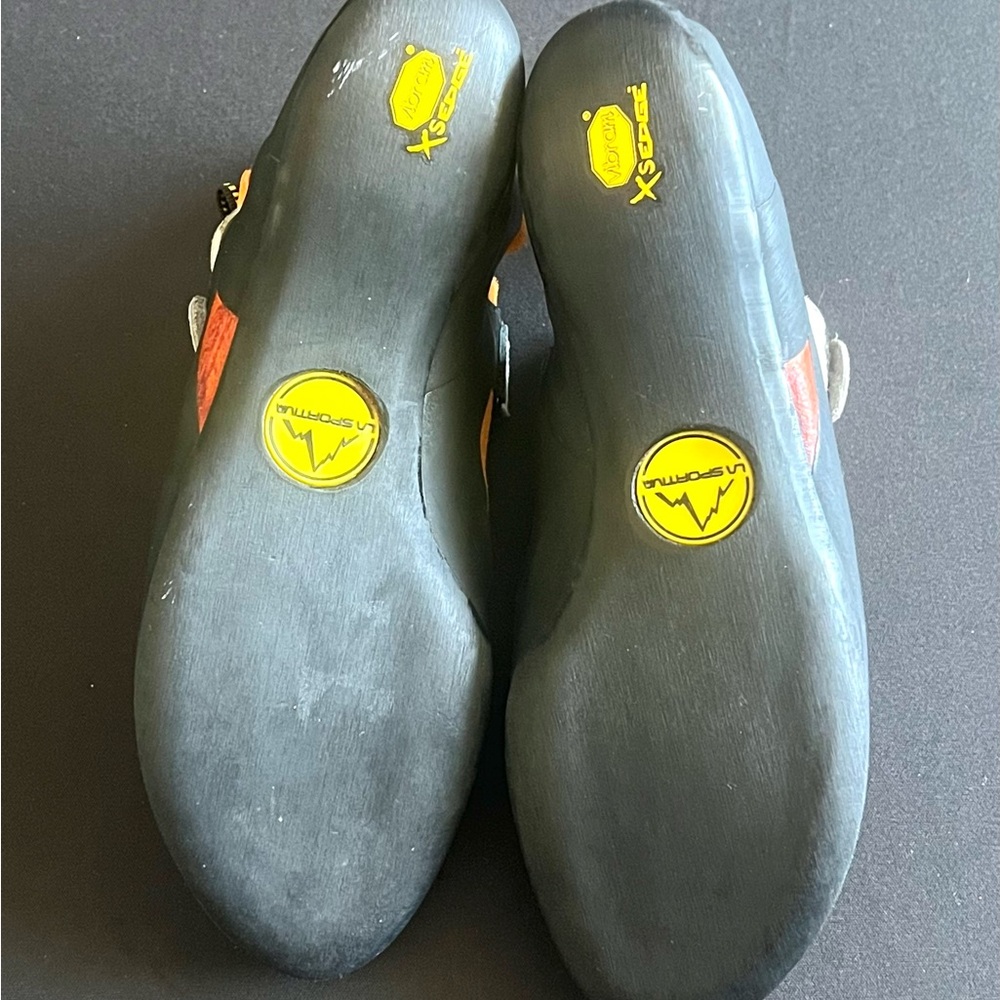 La Sportiva Orange And Gray Sneakers With Velcro … - image 5